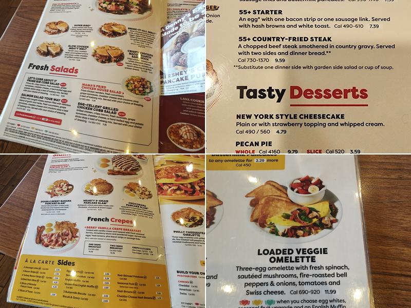 Denny's Menu