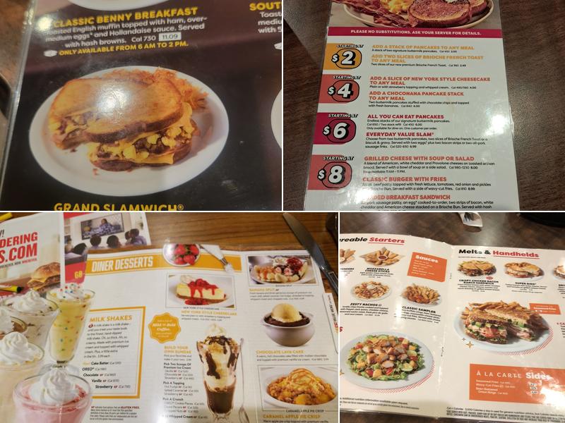 Denny's Menu
