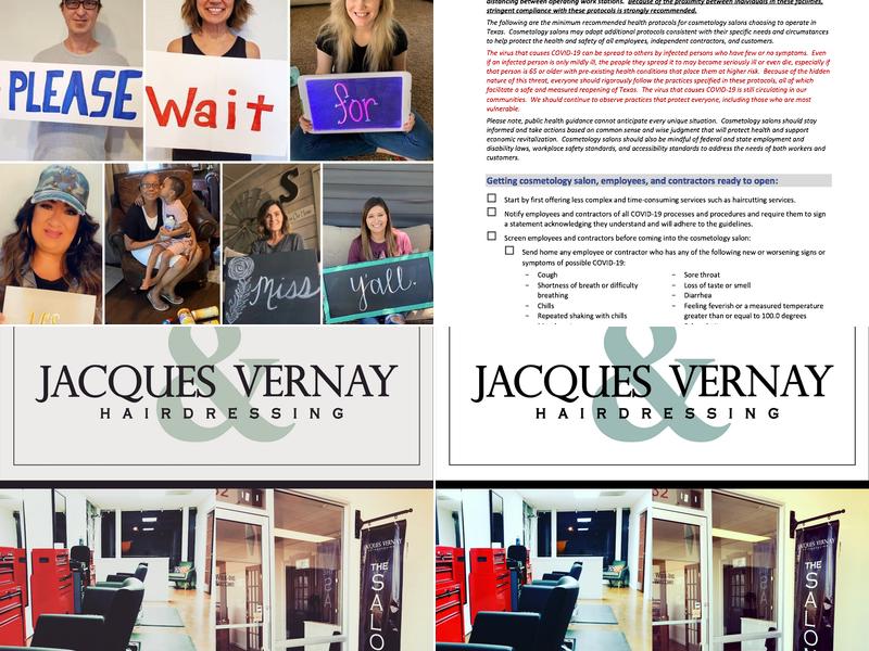 Jacques & Vernay hairdressing The Salon