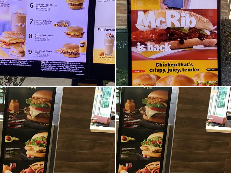 McDonald's Menu