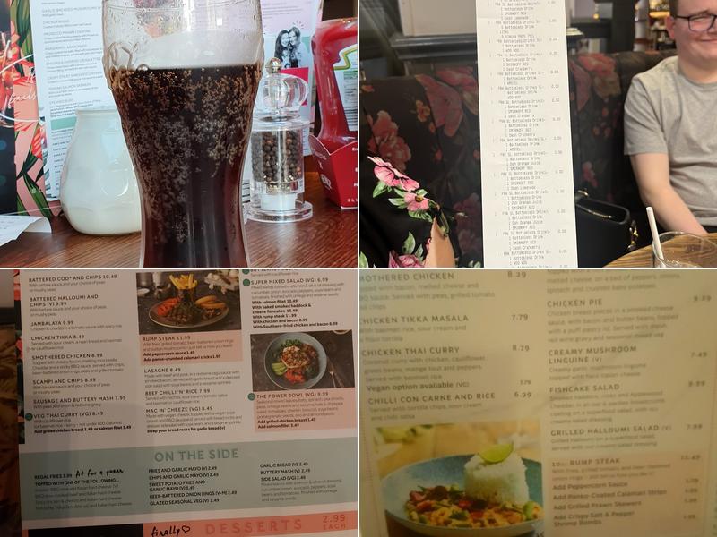 Slug & Lettuce - Blackpool Menu