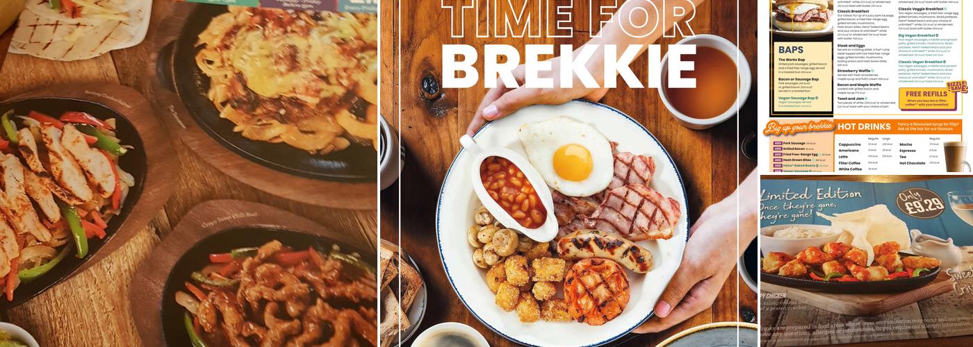 The Devonshire Arms Menu