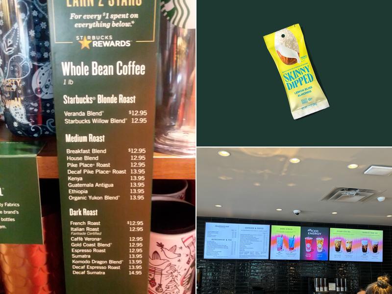 Starbucks Menu