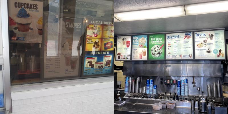 Dairy Queen Menu