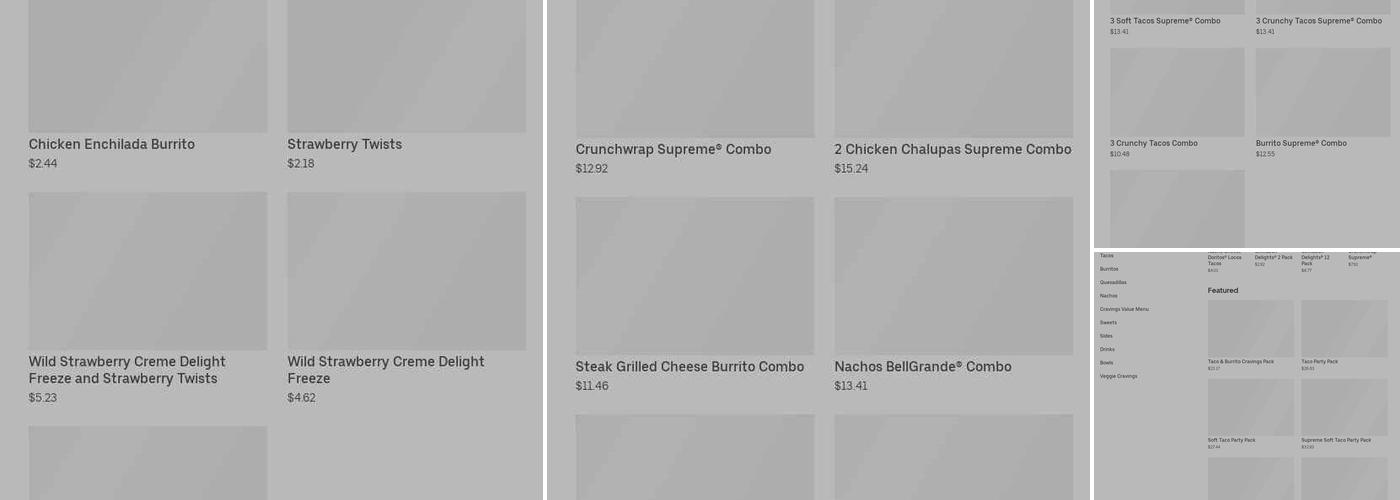 Taco Bell Menu
