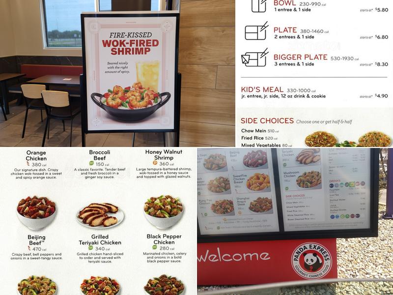 Panda Express Menu