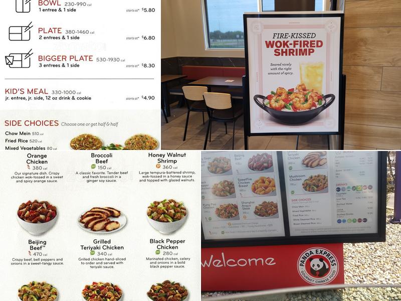 Panda Express Menu
