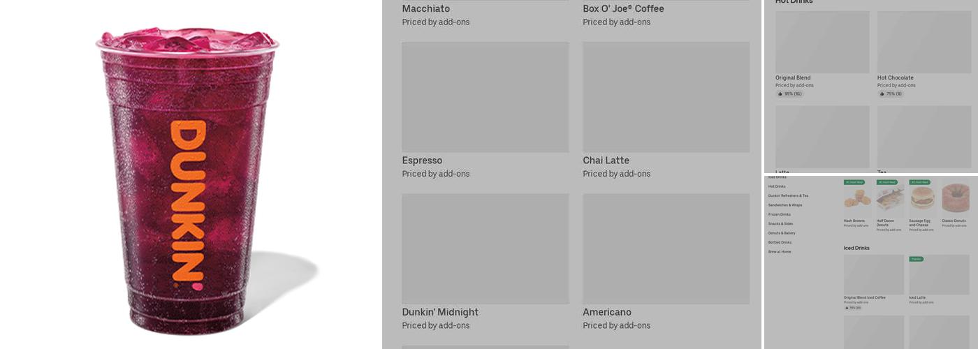 Dunkin' Menu