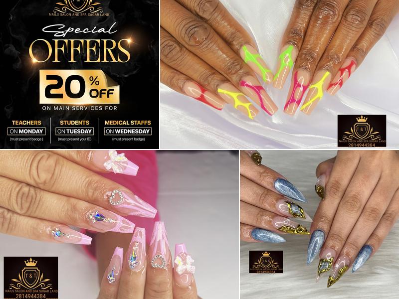 T&T Nails Salon & Spa Sugar land