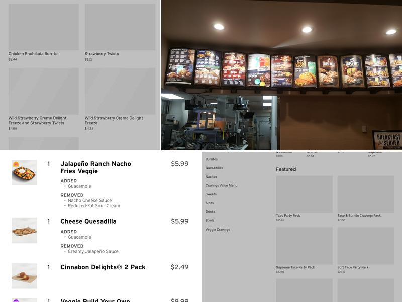 Taco Bell Menu
