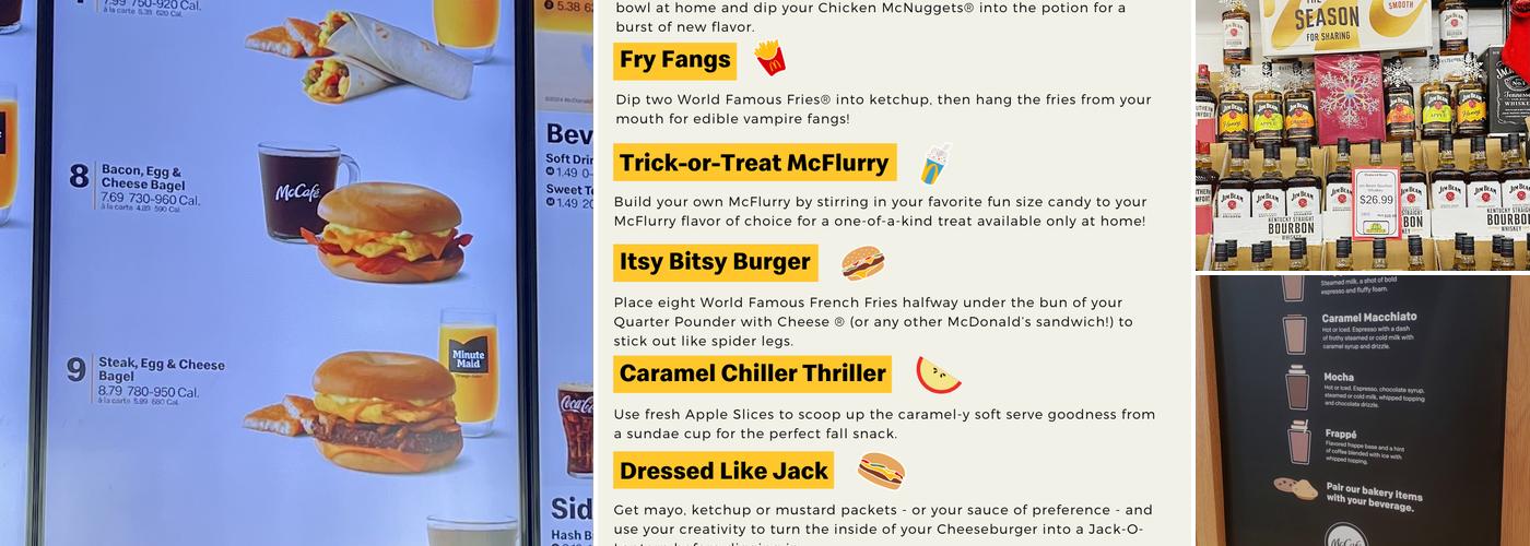 McDonald's Menu