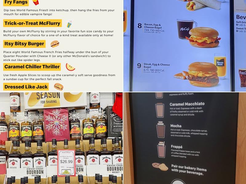 McDonald's Menu