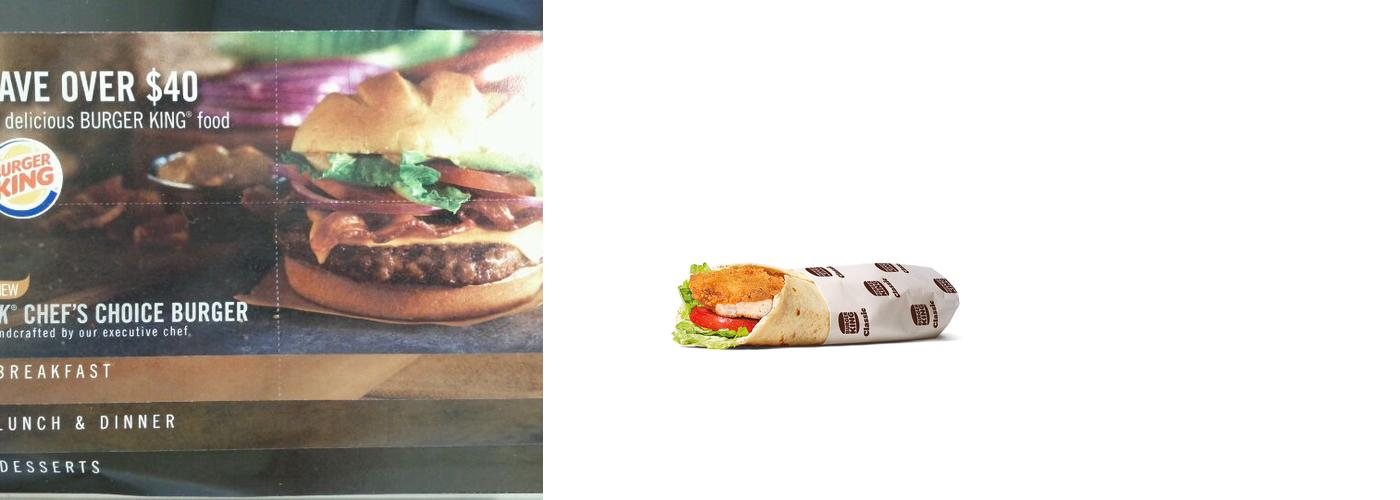 Burger King Menu