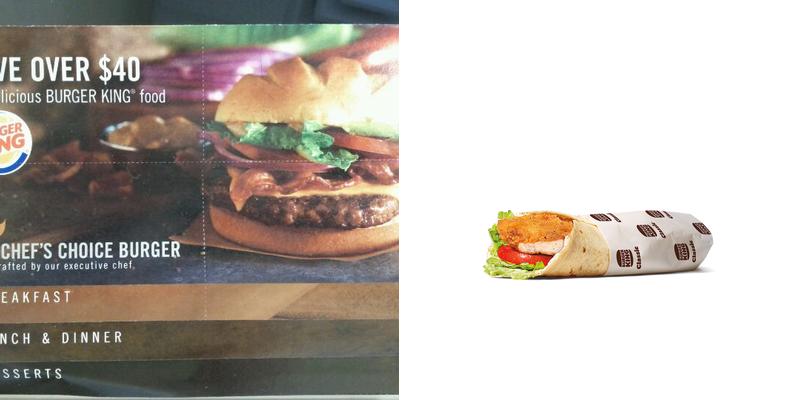Burger King Menu