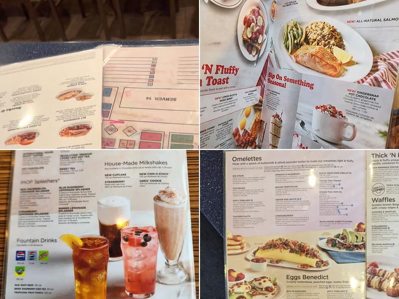 IHOP Menu