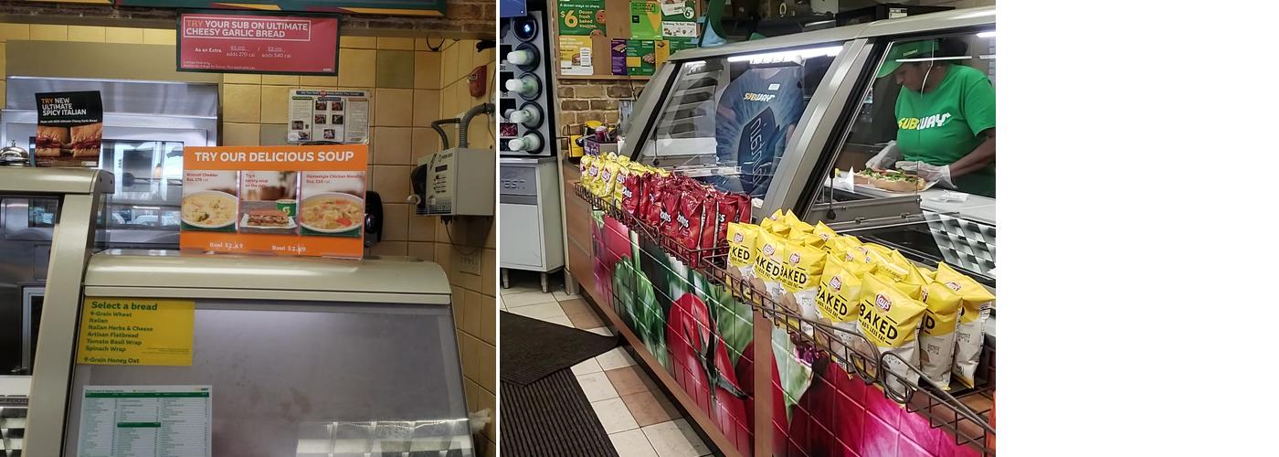 Subway Menu