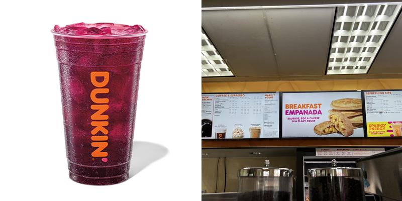 Dunkin' Menu