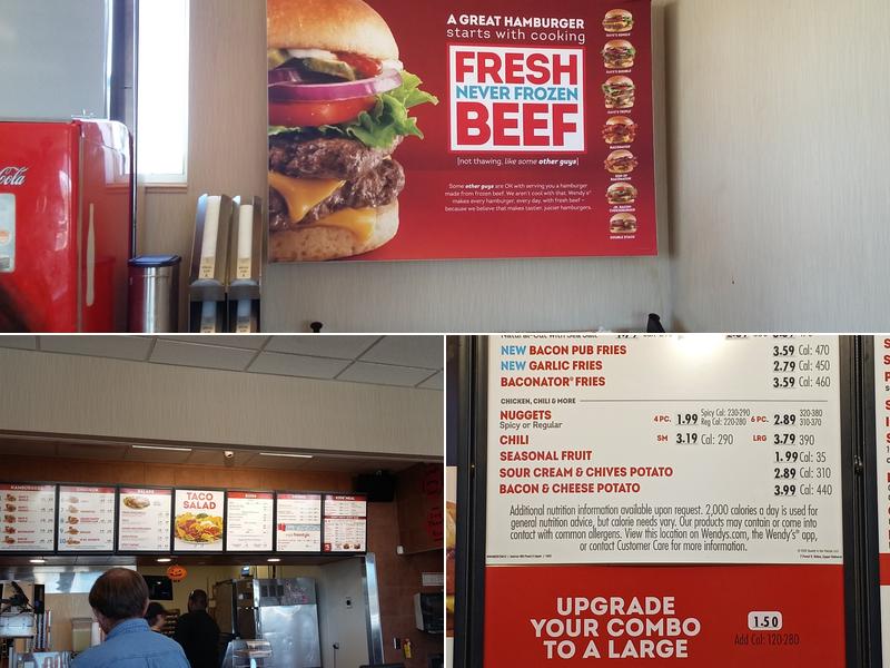 Wendy's Menu