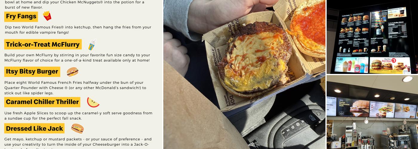 McDonald's Glendale Heights-O’Keefe Family Restaurants Menu