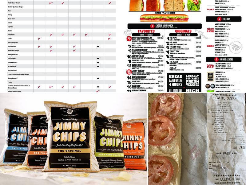 Jimmy John's Menu