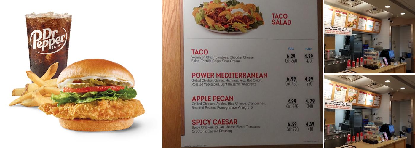 Wendy's Menu