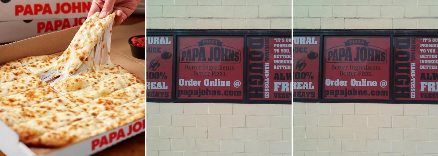 Papa Johns Pizza Menu