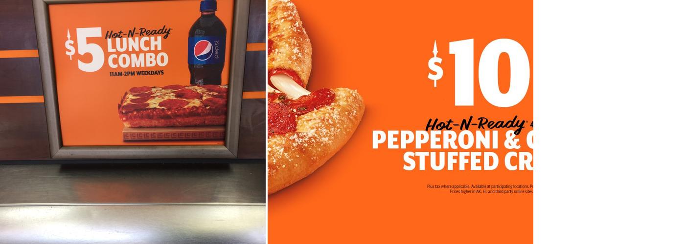 Little Caesars Pizza Menu