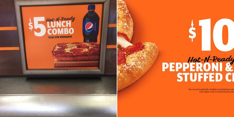 Little Caesars Pizza Menu