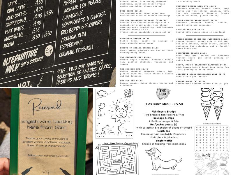 The Hub @ Quarry Farm Menu