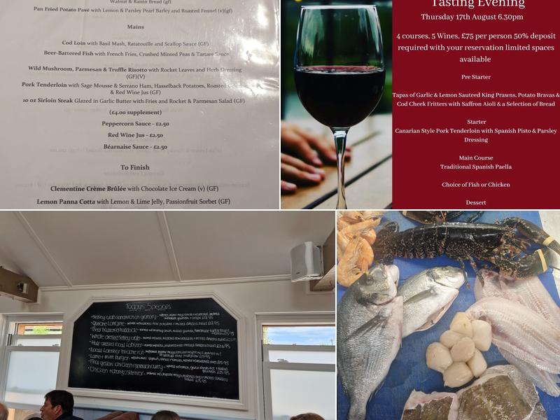 Mustards Bar & Restaurant Menu