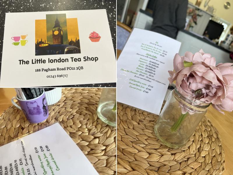 Little London Tea Shop Menu