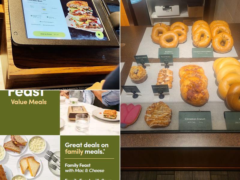 Panera Bread Menu
