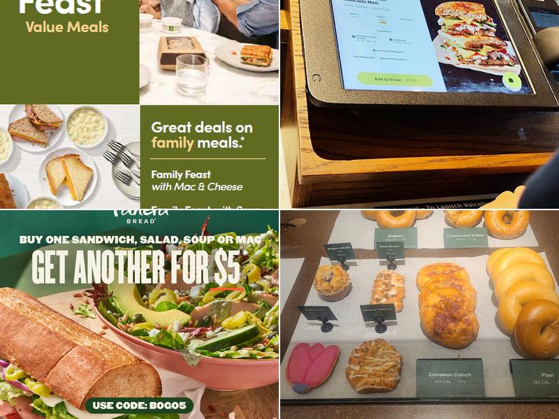 Panera Bread Menu