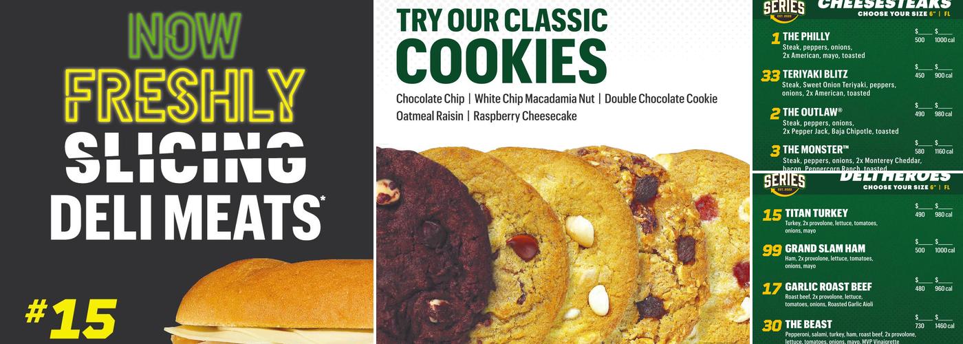 Subway Northbrook Menu