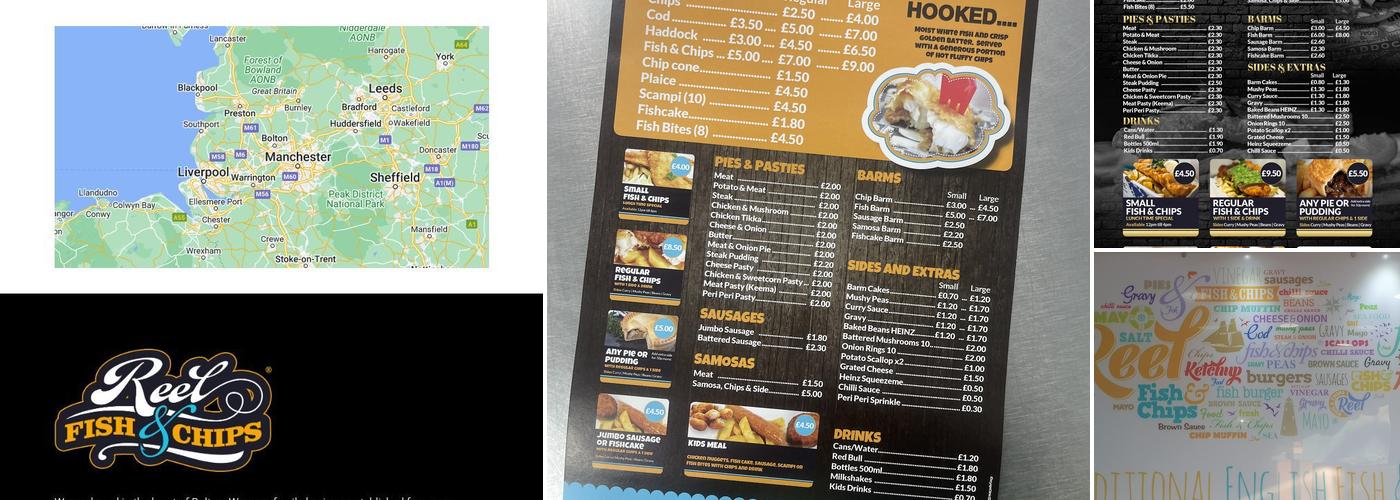 Reel Fish And Chips Bolton Menu