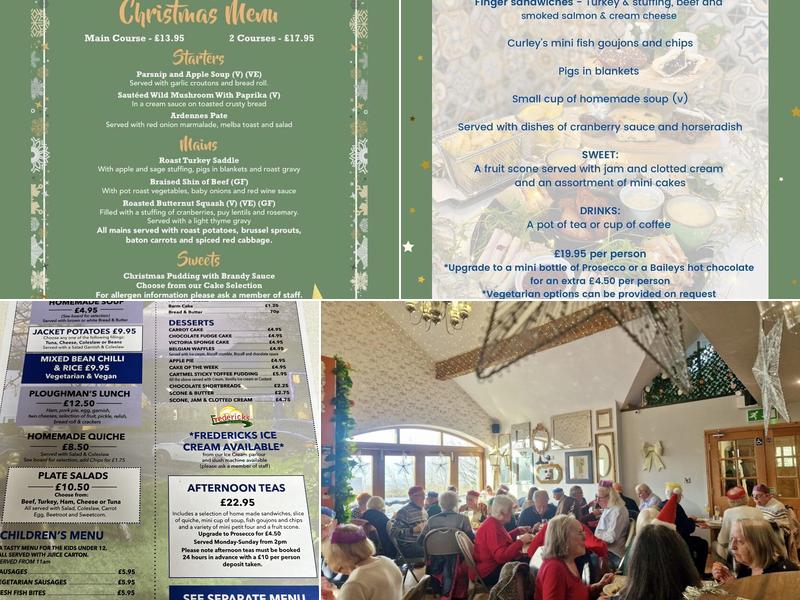 Curley's Dining Rooms Menu