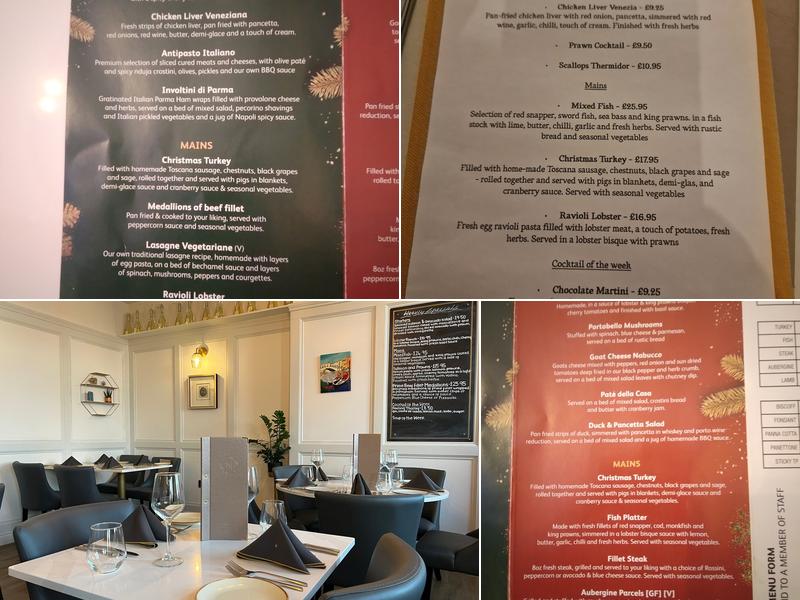Nabucco Bar & Restaurant Menu