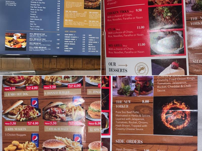 The Steakhouse Co Menu