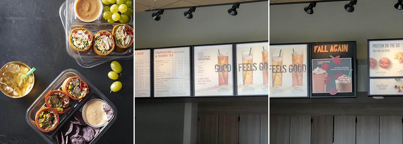 Starbucks Coffee Company Menu