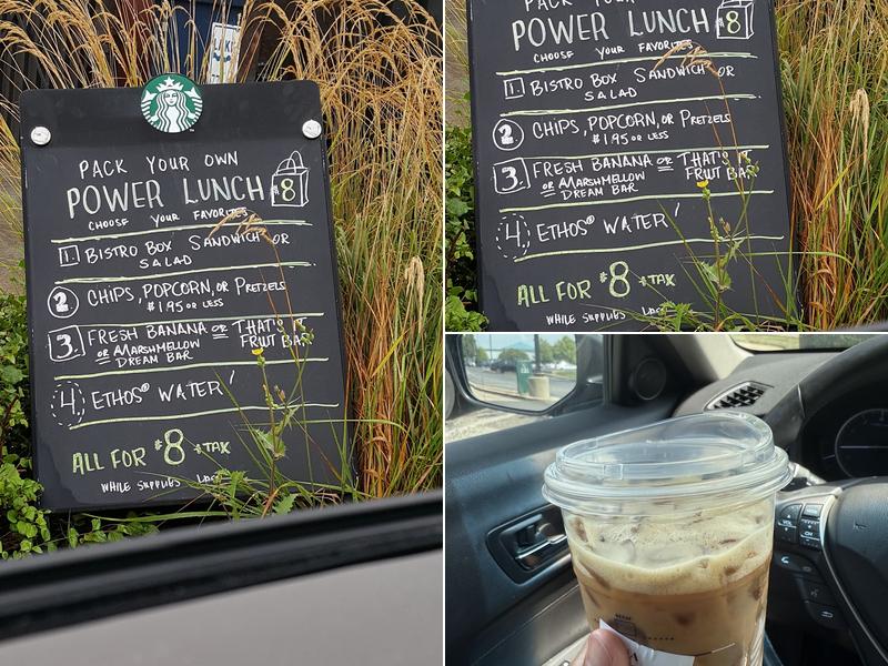 Starbucks Coffee Company Menu