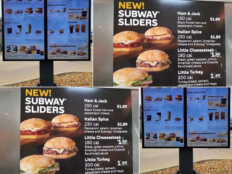 McDonald's Menu