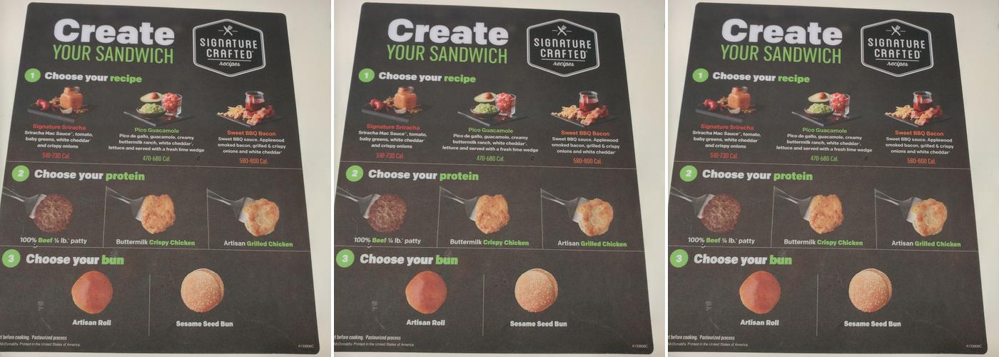 McDonald's Menu