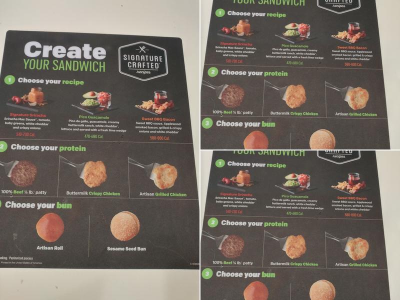 McDonald's Menu