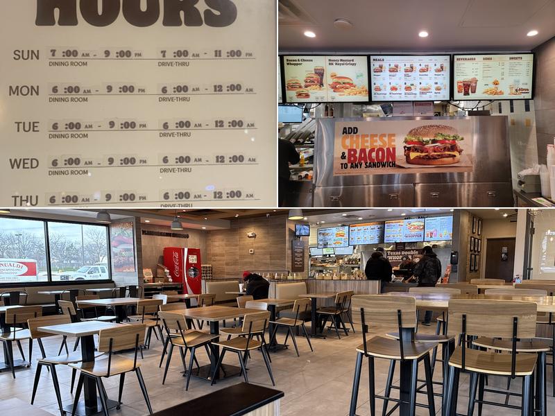 Burger King Menu