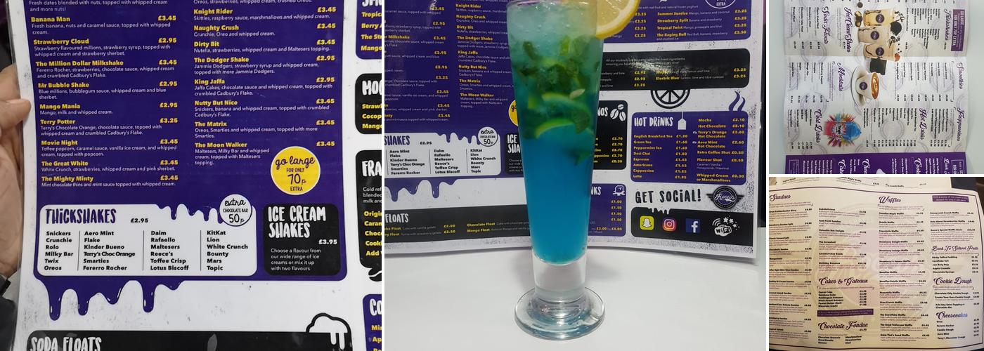 Roccos Desserts Menu