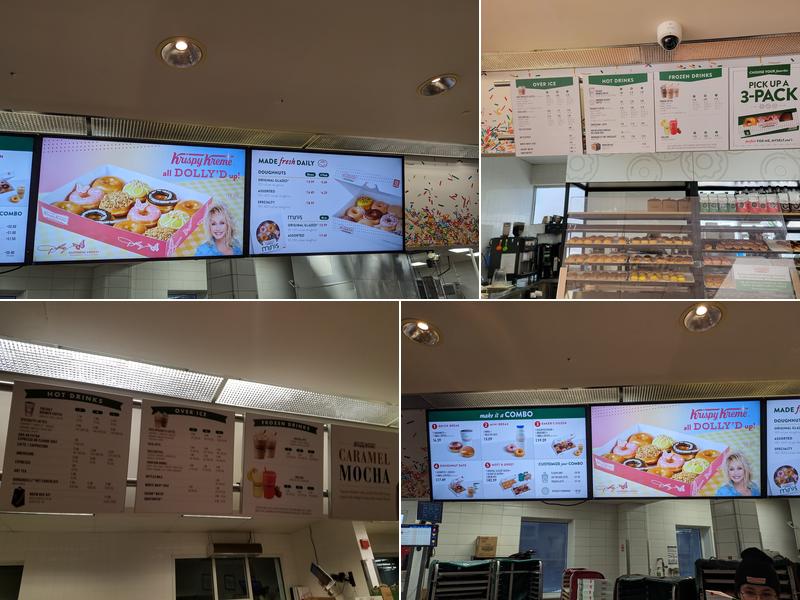 Krispy Kreme Menu