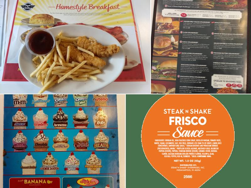 Steak ’n Shake Menu