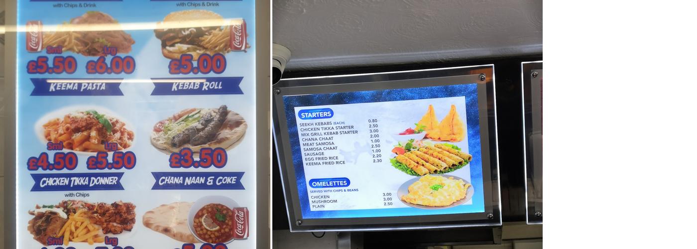 K2 Chippery & Curry House Menu