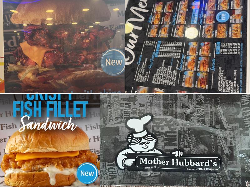 Mother Hubbard’s Flagship Store Bolton Menu