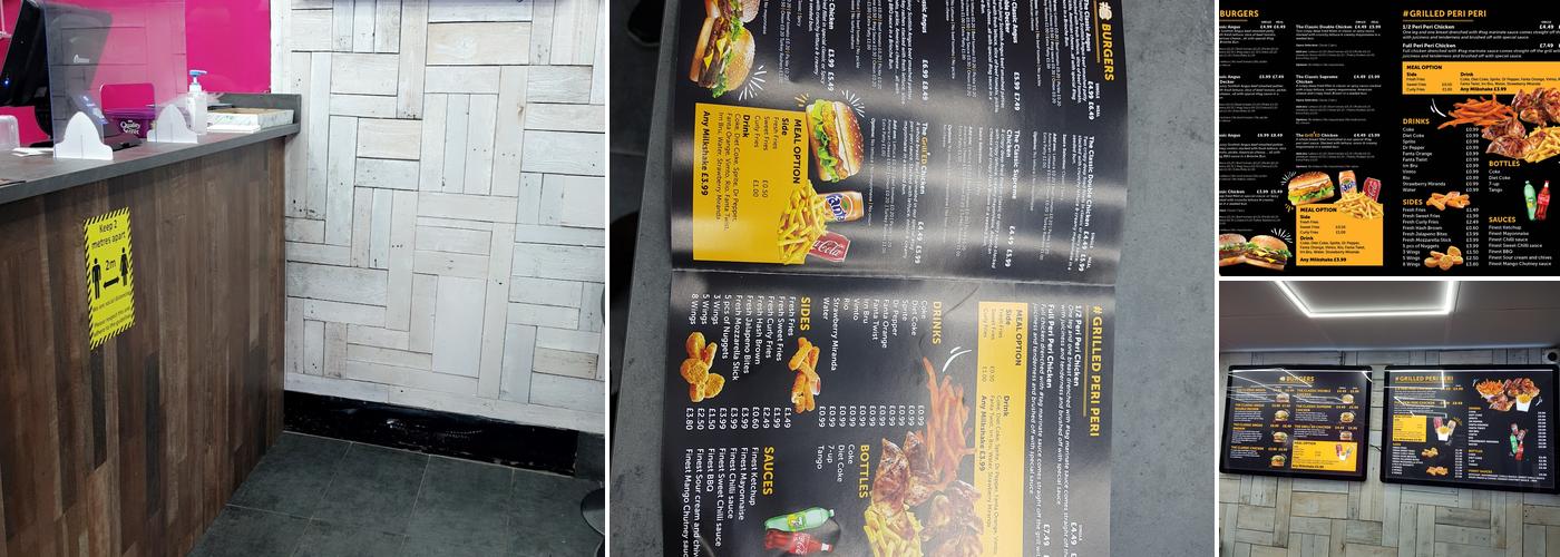 Hashtag Burgers Menu
